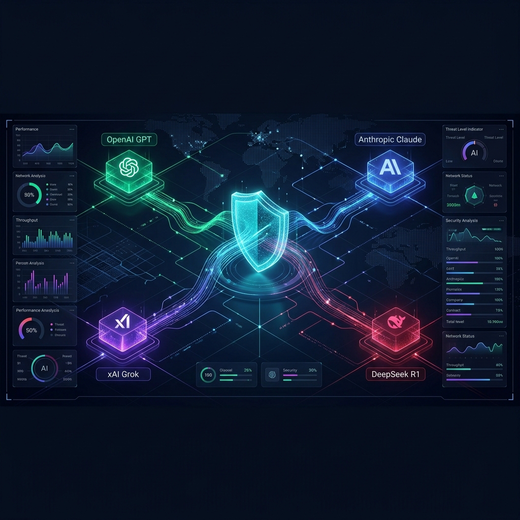 OmniNuera Enterprise DLP Shield & Multi-Model Neural Router